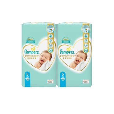 팸퍼스 유럽산 팸퍼스 프리미엄케어 밴드형 기저귀  5단계_2팩(88p) pampers