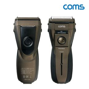 Coms USB 면도기 3중날 생활방수 물세척 전기면도기