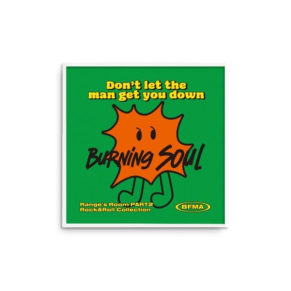 BFMA BURNING SOUL SQUARE POSTER