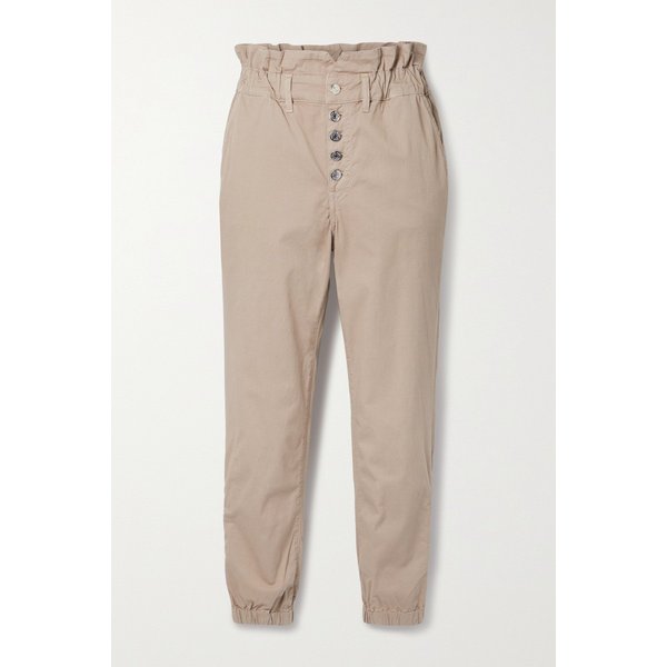 베로니카비어드 Tedi Cotton-blend Twill Tapered Pants 토프 9649229528871596