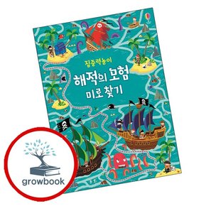집중력 놀이 해적의 모험 미로 찾기 집중력놀이해적의모험미로찾기 책