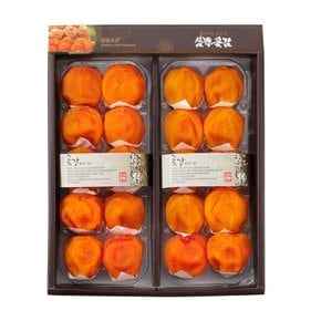 [영농법인상주곶감유통사업단]삼백곶감 반건시선물세트1.2kg(60g20개입)