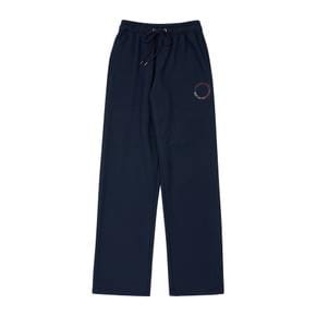 CIRCLE LOGO ARTWORK WIDE TRAINING PANTS NAVY-써클로고 와이드