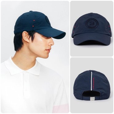 빈폴골프 SS25 남성 나일론 볼캡 - 네이비 (BE538BB04R)