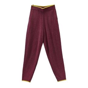 25FW 써네이 스트레이트 팬츠 RTWXKNW023 Dark Red