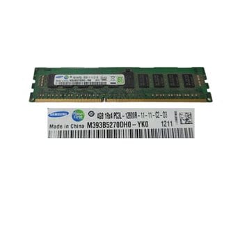 삼성 서버용 DDR3 4GB PC3L-12800R 서버용, REG/ECC 지원, 1600MHz(PC3L-12800R), 240핀 Dimm. 소켓