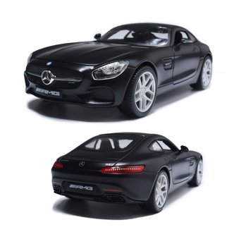 마이스토 1:24 메르세데스 벤츠 AMG GT 무광 블랙 자동차다이캐스트 모형차