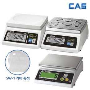 카스전자저울 SW-1S(20kg/10g) 단순 주방 제과 커버증