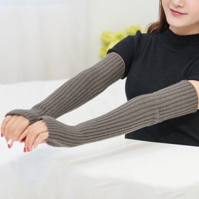 쫀쫀한 니트팔워머 엄지손가락 손덮는 업무용 직장인 보온팔토시