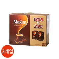 (1016670) 맥심 아라비카 100 180Tx2개입