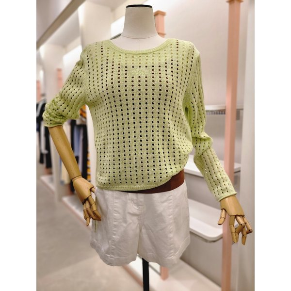[여주점] 여성 크로셰 스트링 니트풀오버 (ITP5KPO900A)