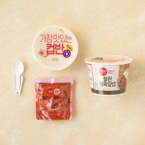 햇반컵반 철판 제육덮밥 256g