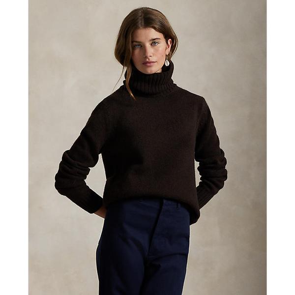 여성 울 터틀넥 스웨터(WMPOSWENC021291200)