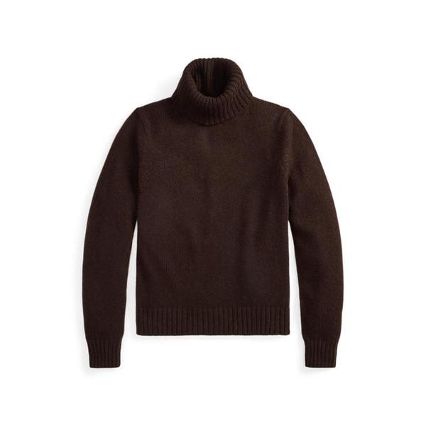 여성 울 터틀넥 스웨터(WMPOSWENC021291200)