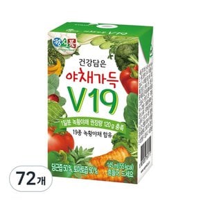 건강담은 야채주스 야채가득 V19 145ml  72개 선택
