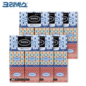 크리넥스 미용티슈 미니맥시 (250매) 6각 x 6개 (총 36각)