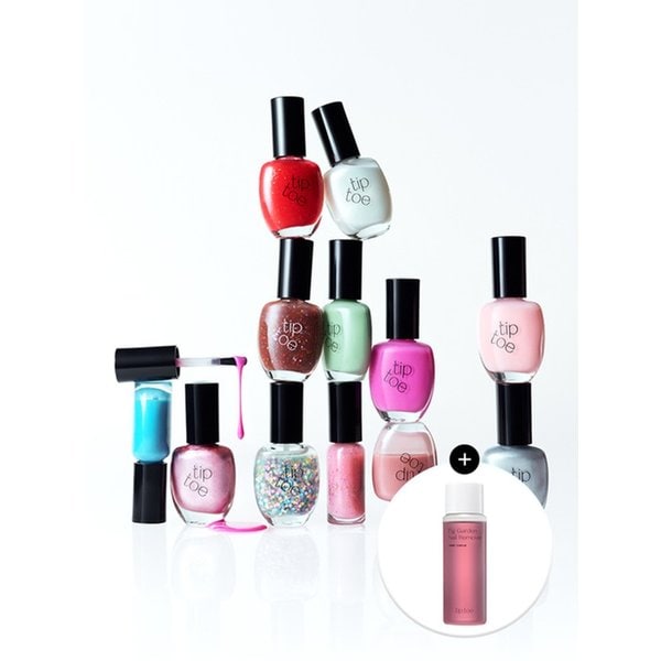 [토슈즈 재입고 / 1+1] 시럽 & 페인트 & 쉬머 네일 폴리쉬 (23 Colors) + 네일 리무버 증정