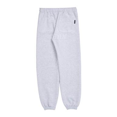 A LOGO EMBLEM PATCH SWEAT PANTS MELANGE-A컬러패치