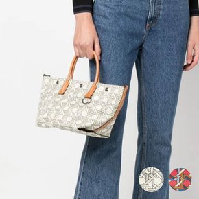 캔버스 바스켓위브 스몰 토트백 139025 Tory Burch Canvas Basketweave Small Tote