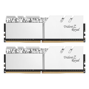 [서린공식] G.SKILL DDR4-3600 CL16 TRIDENT Z ROYAL C 실버 패키지 (16GB(8Gx2))