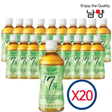  남양 몸이가벼워지는시간17차 340ml 20개/녹차음료