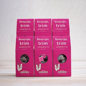 티피그 메타볼리즘 트림 위드 과라나 티 허브차 teapigs trim with guarana 15티백 6개