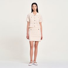산드로 크로셰 니트 가디건 SF25M5FRG0591