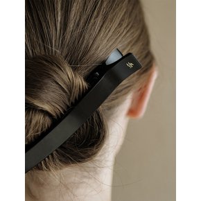 EN003 Black metal Hair Pin