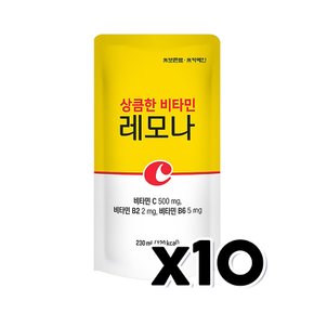 상큼한비타민 레모나에이드 파우치음료 230ml x 10개