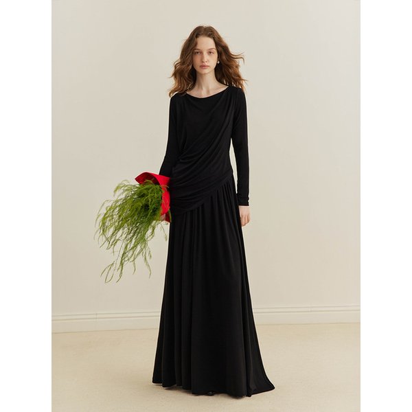 YY_Black casual temperament top