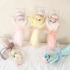 그림같은 꽃 : 서화 (抒花) 카네이션 비누 꽃다발+쇼핑백