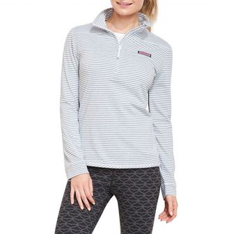 이스퀘어 3161437 Vineyard vines VINYARD VINES 마이크로스트라이프 샌카티 하프 집업 셰프 셔츠