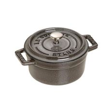 독일 스타우브 무쇠냄비 Staub 1101018 Mini Round Cocotte Pot 10 cm Graphite Grey 1344864