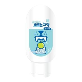 애완용품 구강청결 안전 잇몸 바르는치약 청사과향 100g