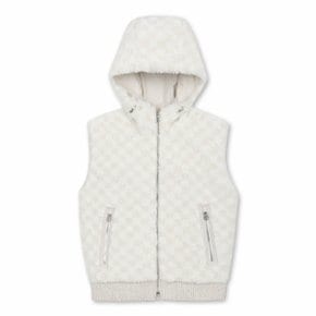 ECO FUR HOODIE VEST(Beige)_NLVAW24702BEL