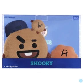 라인프렌즈 BT21 에프터스쿨 SHOOKY 캐릭터 인형 선물