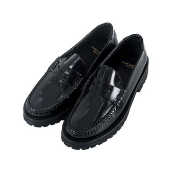 생로랑 [시흥점] 25FW 청키 모노그램 페니 로퍼 (716556 AO9VV 1000)