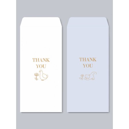 달퐁이네 문방구 금박 땡큐 용돈봉투