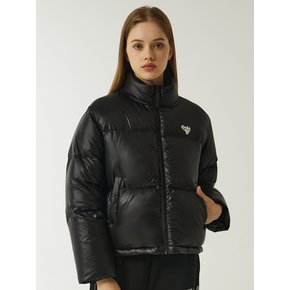 W ESSENTIAL DUCK DOWN SHORT PUFFA PADDING [BLACK]