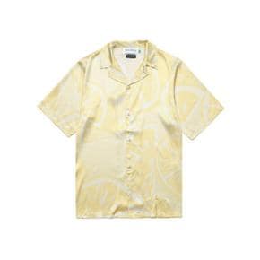 하우스오브써니 남녀공용 슬라이스 레몬 반팔셔츠 옐로우 VOL21207