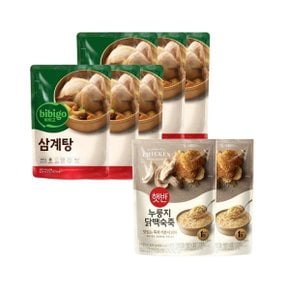 비비고 삼계탕 800g x6개+누룽지닭백숙죽 420g x2개