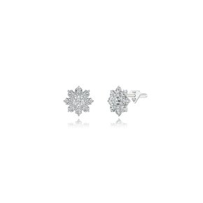 Floria Diamond Earring_14K Gold