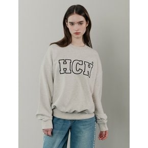 HCH NEEDLEWORK SWEATSHIRT_OATMEAL