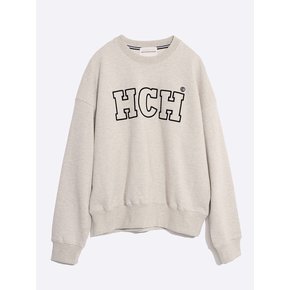 HCH NEEDLEWORK SWEATSHIRT_OATMEAL