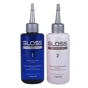 셋팅펌 건강모용 파 미용실 헤어 150ml+150ml X ( 2매입 )