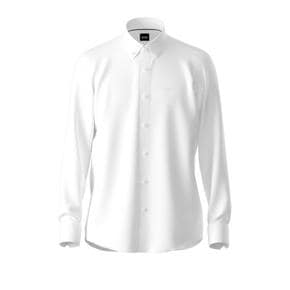 25SS 보스 긴팔 셔츠 50469378 10239284 01 100 White