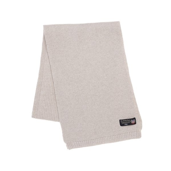 나우 울 머플러 Beige Melange