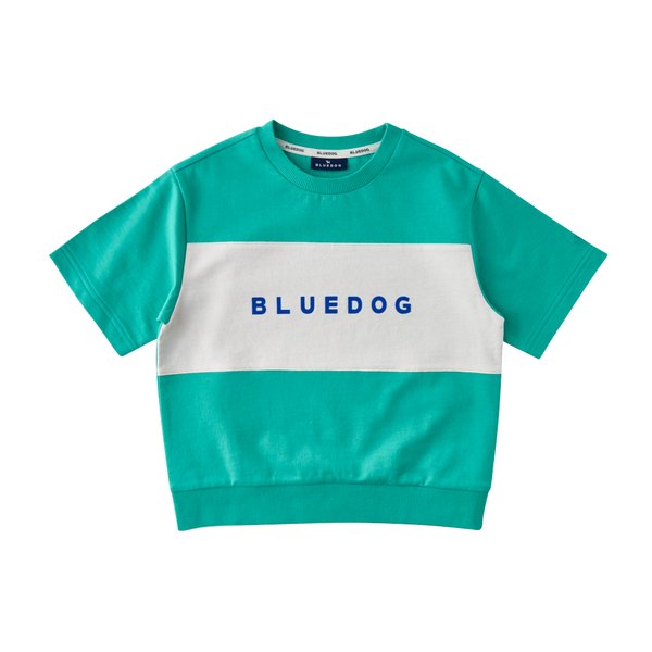 [여주점] [오프라벨 여주점] 블루독 (GN) 컬러블럭스웨트셔츠 (25375-332-04)