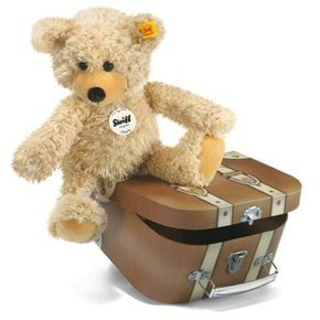 Steiff (슈타이프) Charlie Dangling Teddy in Suitcase (찰리, 댕글링, 테디 베어, 가방) 30cm