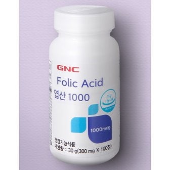 GNC 엽산1000 / 100정